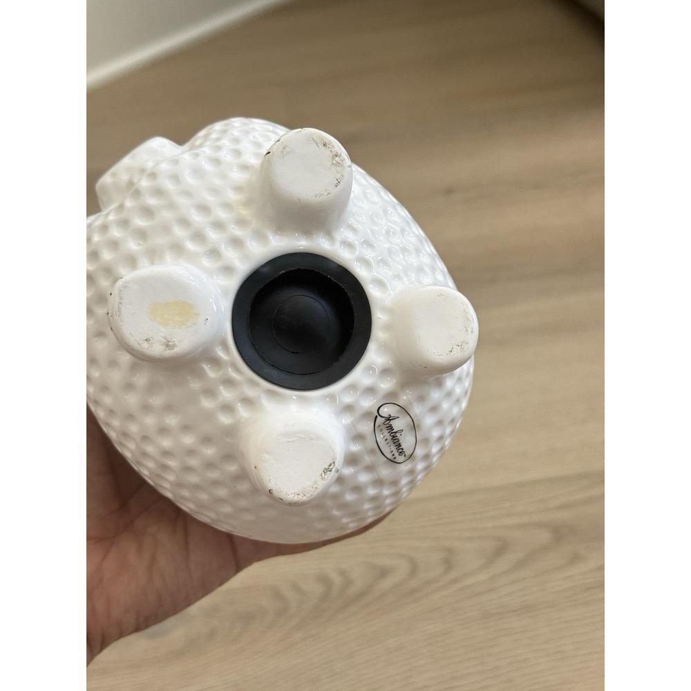 Vintage Hagen Golf Ball Piggy Bank Greens Fees Ceramic Ambiance Collection - Picture 6 of 6